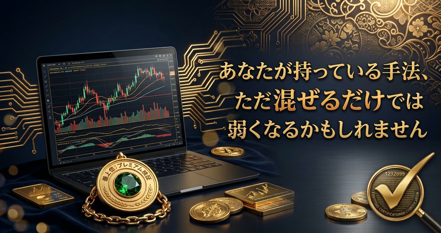 あなたが持っている手法、ただ混ぜるだけでは弱くなるかもしれません